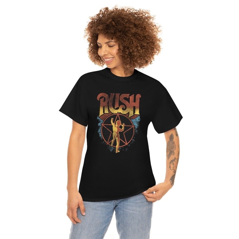 Rush Logo Graphic womens band T-Shirt size small